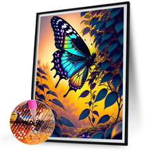 Load image into Gallery viewer, Diamond Painting - Full Round - sunset butterfly (30*40CM)