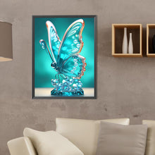 Load image into Gallery viewer, Diamond Painting - Full Round - crystal butterfly (30*40CM)