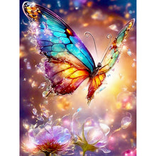 Load image into Gallery viewer, Diamond Painting - Full Round - Glaze Butterfly (30*40CM)