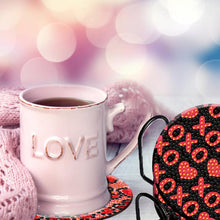 Load image into Gallery viewer, 8PCS Wooden Diamond Painting Art Coaster Kit Dragon Diamond Painting DIY Coaster