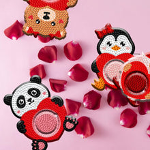 Load image into Gallery viewer, 8PCS Wooden Diamond Painting Art Coaster Kit Dragon Diamond Painting DIY Coaster