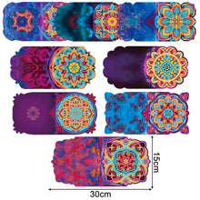 Load image into Gallery viewer, 10PCS Christmas Mandala Special Shape Diamond Painting Card Kit Gift for Xmas