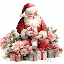 Load image into Gallery viewer, Diamond Painting - Full Round - Santa Claus (30*30CM)