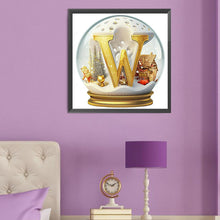 Load image into Gallery viewer, Diamond Painting - Full Round - Christmas crystal ballW (50*50CM)