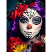 Load image into Gallery viewer, Diamond Painting - Full Round - ghost woman (30*40CM)