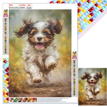 Load image into Gallery viewer, Diamond Painting - Full Square - puppy (30*40CM)