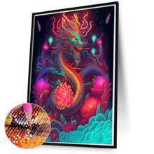 Load image into Gallery viewer, AB Diamond Painting - Full Round - flying dragon (50*70CM)