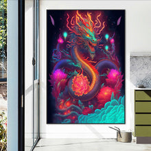 Load image into Gallery viewer, AB Diamond Painting - Full Round - flying dragon (50*70CM)