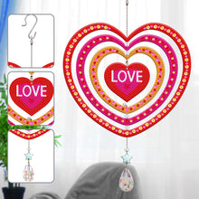 Load image into Gallery viewer, Suncatcher Crystal Painting Ornaments Butterfly Mandala Smiley for Kid DIY Craft