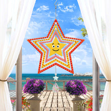 Load image into Gallery viewer, Suncatcher Crystal Painting Ornaments Butterfly Mandala Smiley for Kid DIY Craft