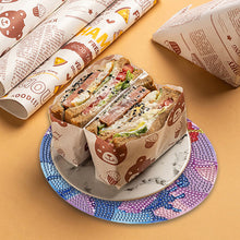 Load image into Gallery viewer, 4PCS Wooden Diamond Painted Placemats for Dining Table Decor(Disneyland Cartoon)