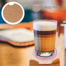 Load image into Gallery viewer, 6PCS Acrylic Diamond Painting Car Coasters for Adults Kids (Kitty Cat Skull)