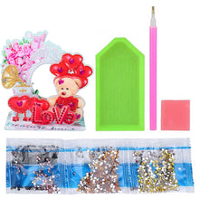 Load image into Gallery viewer, Diamond Painting Ornament Kits for Home Office Desktop Decor (Love Bear)