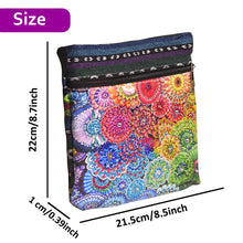Load image into Gallery viewer, Special Shaped Diamond Painting Tote Bag for Adults Home Organizer(Kaleidoscope)
