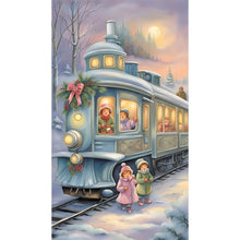 Load image into Gallery viewer, Diamond Painting - Full Round - train (40*70CM)