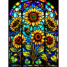 Load image into Gallery viewer, 2pcs Diamond Painting Set - sunflower (30*40cm)