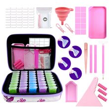 Load image into Gallery viewer, Craft Jewelry Beads Storage Case 40/60 Bottles Diamond Art Accessories Organizer