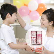 Load image into Gallery viewer, 10 Rolls Adhesive Tape Washi Tape Set Color Tape for DIY Craft(Peach Blossom 05)