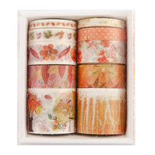 Load image into Gallery viewer, 10 Rolls Adhesive Tape Washi Tape Set Color Tape (Thick Autumn Forest 06)