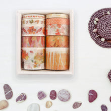Load image into Gallery viewer, 10 Rolls Adhesive Tape Washi Tape Set Color Tape (Thick Autumn Forest 06)