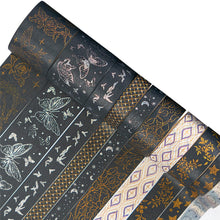 Load image into Gallery viewer, 10 Rollen Adhesive Tape Hot Stamping Washi Tape Set (Bright Starry River 02)