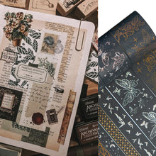 Load image into Gallery viewer, 10 Rollen Adhesive Tape Hot Stamping Washi Tape Set (Bright Starry River 02)