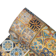 Load image into Gallery viewer, 10 Rollen Adhesive Tape Hot Stamping Washi Tape Set for Crafts (Splendid 03)