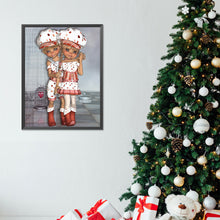 Load image into Gallery viewer, Diamond Painting - Full Round - big eyed doll (30*40CM)