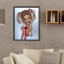 Load image into Gallery viewer, Diamond Painting - Full Round - big eyed doll (30*40CM)