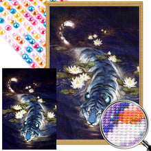 Load image into Gallery viewer, Diamond Painting - Full Round - water tiger (40*60CM)
