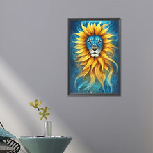 Load image into Gallery viewer, Diamond Painting - Full Round - sunflower lion (40*60CM)