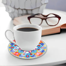 Load image into Gallery viewer, 6PCS Acrylic Washable Diamond Painting Crafts Coaster with Holder Waterproof Coaster (Mandala #1)