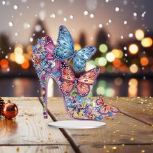 Load image into Gallery viewer, Diamond Painting Tabletop Ornaments for Office Desktop Decor (Jeweled Heels #1)