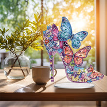 Load image into Gallery viewer, Diamond Painting Tabletop Ornaments for Office Desktop Decor (Jeweled Heels #1)
