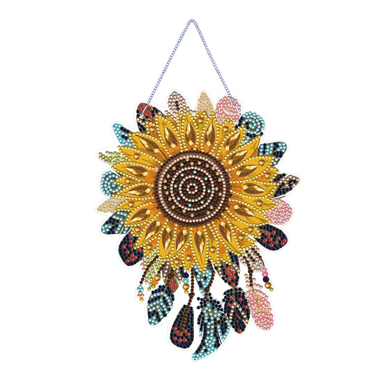 Dreamcatcher Single-Sided Diamond Painting Hanging Pendant for Home Wall Decor
