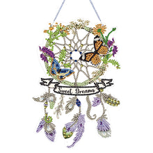 Load image into Gallery viewer, Dreamcatcher Single-Sided Diamond Painting Hanging Pendant for Home Wall Decor