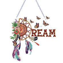 Load image into Gallery viewer, Dreamcatcher Single-Sided Diamond Painting Hanging Pendant for Home Wall Decor