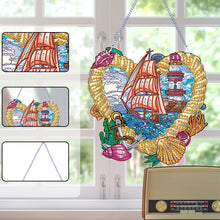 Load image into Gallery viewer, Dreamcatcher Single-Sided Diamond Painting Hanging Pendant for Home Wall Decor