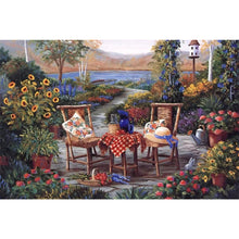 Load image into Gallery viewer, Diamond Painting - Full Round - quiet time (60*40CM)