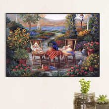 Load image into Gallery viewer, Diamond Painting - Full Round - quiet time (60*40CM)