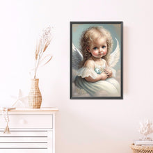 Load image into Gallery viewer, Diamond Painting - Full Round - angel girl (40*60CM)