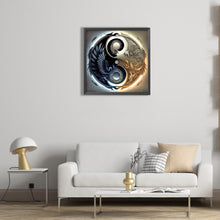 Load image into Gallery viewer, Diamond Painting - Full Round - Yin and Yang diagram of mythical beasts (45*45CM)
