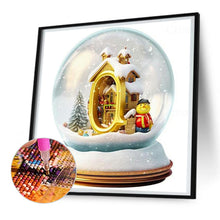 Load image into Gallery viewer, Diamond Painting - Full Round - Christmas crystal ball Q (30*30CM)