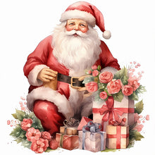 Load image into Gallery viewer, Diamond Painting - Full Round - Santa Claus (30*30CM)