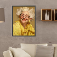 Load image into Gallery viewer, Diamond Painting - Full Round - Funny grandma (30*40CM)