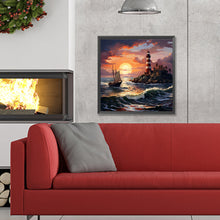 Load image into Gallery viewer, Diamond Painting - Full Round - seaside (30*30CM)