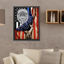 Load image into Gallery viewer, Diamond Painting - Full Round - American flag (30*40CM)