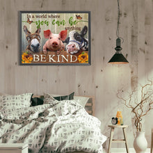 Load image into Gallery viewer, Diamond Painting - Full Round - farm animals (40*30CM)