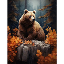 Load image into Gallery viewer, Diamond Painting - Full Square - brown bear (30*40CM)