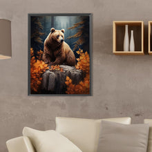 Load image into Gallery viewer, Diamond Painting - Full Square - brown bear (30*40CM)